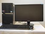 Snelle en nette PC, incl LCD + Win 11 voor een lage prijs !, Computers en Software, Desktop Pc's, Gebruikt, Met monitor, 8 GB