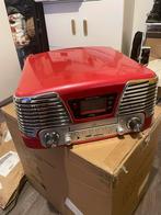 bigben TD79RM metallic rood platenspeler, Ophalen of Verzenden, Gebruikt, Platenspeler, Overige merken