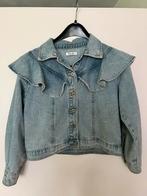 Stoere  spijkerjas maat 140, Kinderen en Baby's, Kinderkleding | Maat 140, Ophalen of Verzenden, Gebruikt, Meisje, Jas