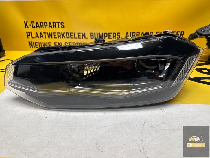 Koplamp Volkswagen Polo 2G 2017-21 Ful Led 2G1941035 Rechts, Auto-onderdelen, Verlichting, Volkswagen, Gebruikt, Ophalen of Verzenden