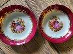 Porseleinen Schaaltjes – Goudeville Limoges Frankrijk, Antiek en Kunst, Antiek | Porselein, Ophalen of Verzenden