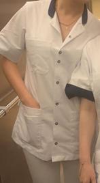 Tandartsassistente jasje Maat S in Enschede, Ophalen of Verzenden, Zo goed als nieuw, Wit, Halswijdte 38 (S) of kleiner