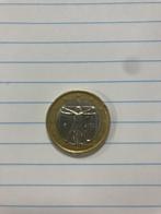 1 Euro Munt Italia 2002, Postzegels en Munten, Munten | Europa | Euromunten, 2 euro, Italië, Ophalen of Verzenden, Losse munt