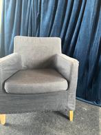 IKEA Karlstad Fauteuil - Grijs, Ophalen, Gebruikt, Stof, 75 tot 100 cm