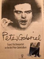 Paginagrote A3 advertentie PETER GABRIEL release, Ophalen of Verzenden