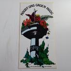 Leuke oude sticker.   Euro Mast Rotterdam.  Afd plantsoenen, Ophalen of Verzenden, Zo goed als nieuw, Overige typen