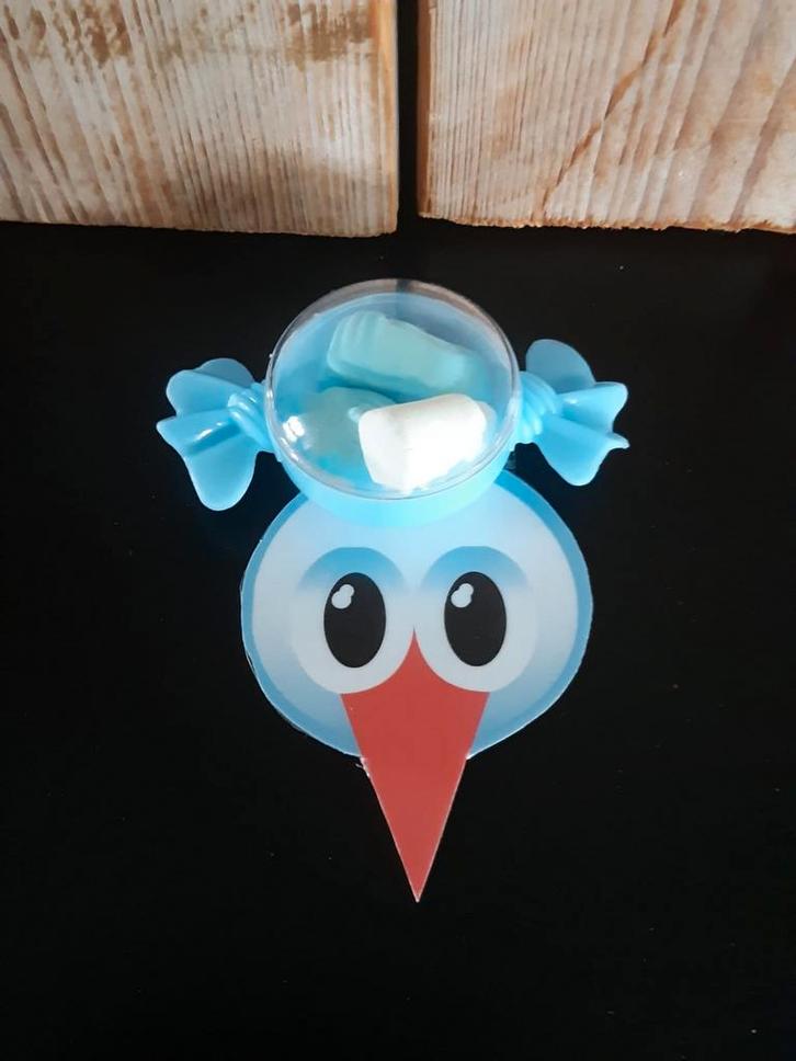 Geboorte traktatie blauw jongen, Hobby en Vrije tijd, Feestartikelen, Nieuw, Feestartikel, Geboorte of Huwelijk, Ophalen of Verzenden