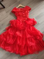 Exclusieve rode trouwjurk, Kleding | Dames, Ophalen of Verzenden, Zo goed als nieuw, Rood, Trouwjurk