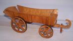 Prachtig handgemaakt houten model antieke boerenkar. Nwst., Antiek en Kunst, Ophalen of Verzenden