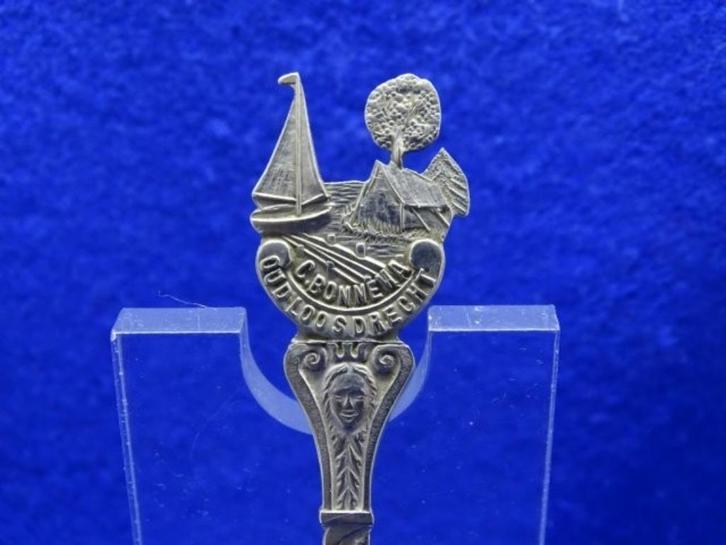 Lepeltje: Oud-Loosdrecht  C Bonnema watersport, Antiek en Kunst, Antiek | Bestek, Verzenden