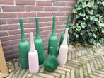 Mooie groene vazen, Ophalen, 50 tot 75 cm, Aardewerk of Porselein, Zo goed als nieuw