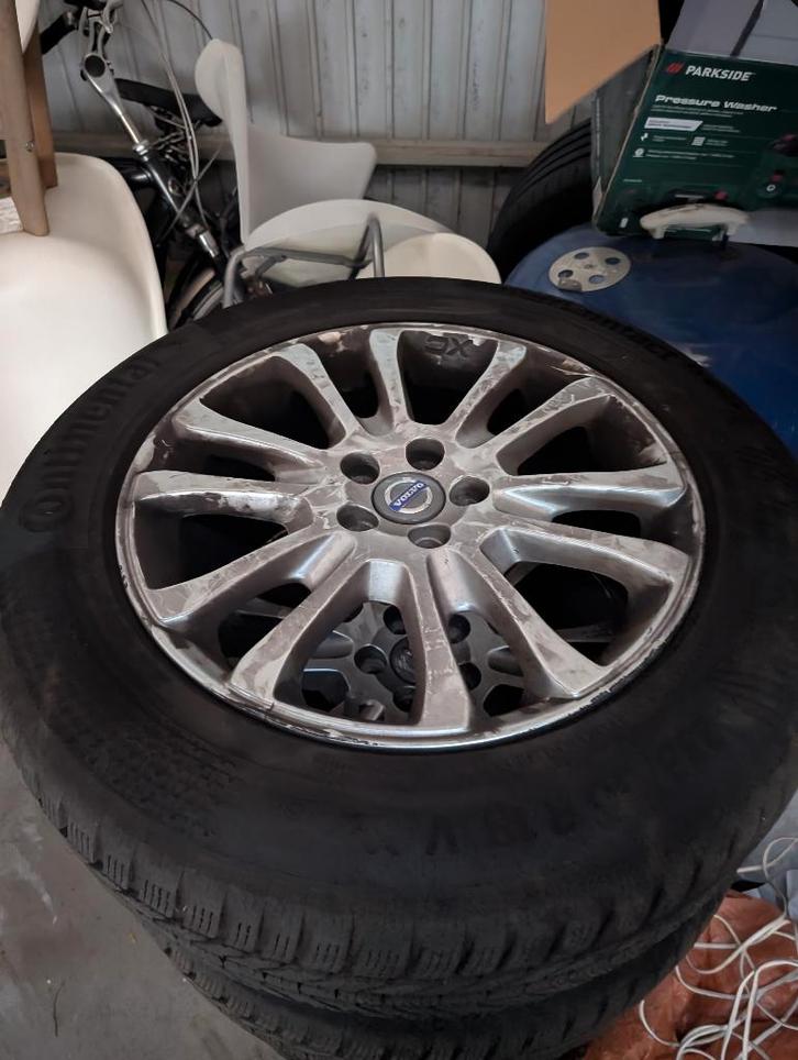 Set winterbanden op VOLVO velgen, Auto-onderdelen, Banden en Velgen, Banden en Velgen, Winterbanden, 16 inch, 205 mm, Ophalen