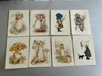 Vintage Hollie Hobbie ansichtkaarten - '70 -- 10 stuks, Ophalen of Verzenden, 1960 tot 1980, Ongelopen, Kinderen