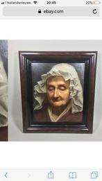 Rouwende Vrouw, 19e Eeuw, Eigentum Heinz Lange, Antiek en Kunst, Kunst | Schilderijen | Klassiek, Ophalen of Verzenden