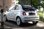 Fiat 500C 1.0 Hybrid Dolcevita 2020 WIT | Cabrio | Leder | L, Auto's, Gebruikt, Euro 6, Cabriolet, 4 stoelen