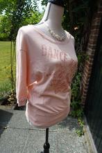 zacht oranje zalm kleurige top met lovertjes - Deha - xs, Glance, Oranje, Ophalen of Verzenden, Zo goed als nieuw