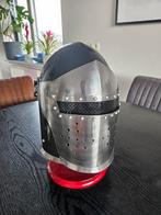 Metalen ridder helm, Nieuw, Ophalen of Verzenden