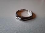 Genatteerde zilveren ring, Sieraden, Tassen en Uiterlijk, 19 tot 20, Nieuw, Ophalen of Verzenden, Dame