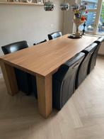 Eetkamerset, tafel en stoelen van Prummel, Huis en Inrichting, Complete eetkamers, Ophalen of Verzenden, Gebruikt