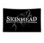 Grote vlaggen Skinhead (150x90cm), Ophalen of Verzenden, Nieuw