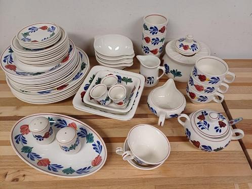 53 delig Boerenbont servies, Huis en Inrichting, Keuken | Servies, Boerenbont, Ophalen of Verzenden