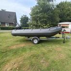 Whaly 370 inclusief Suzuki motor en trailer Eernewoude, Gebruikt, Benzine, Minder dan 70 pk, Overige materialen