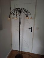 staande vloerlamp donkerbruin met dimmer, Ophalen, Gebruikt, Metaal, 150 tot 200 cm