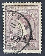 X1 Nederlands Indië Java Opdruk 1902 NVPH 79C Gestempeld, Postzegels en Munten, Postzegels | Nederlands-Indië en Nieuw-Guinea