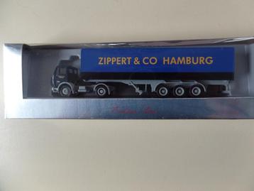 Mercedes trekker / oplegger  Zippert & Co Herpa beschikbaar voor biedingen