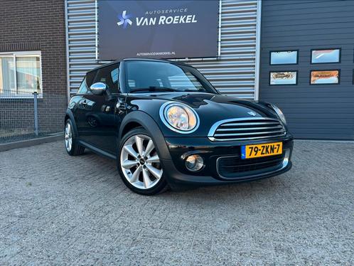 Mini 1.6 ONE 2012 Zwart 2e eigenaar nieuwe apk, Auto's, Mini, Bedrijf, Cooper, ABS, Airbags, Airconditioning, Bluetooth, Boordcomputer