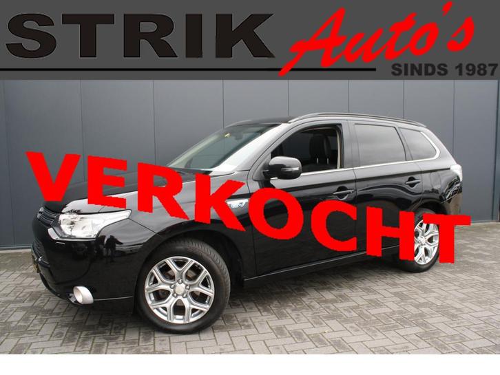 Mitsubishi Outlander 2.0 PHEV Instyle - NAVIGATIE - LEDER -, Auto's, Mitsubishi, Bedrijf, Te koop, Outlander, 4x4, ABS, Achteruitrijcamera