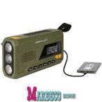 FM en DAB+, Noodradio, Handslinger, Solar Powered, USB-C, Audio, Tv en Foto, Radio's, Nedis, Nieuw, Info@marbeco.nl, Radio