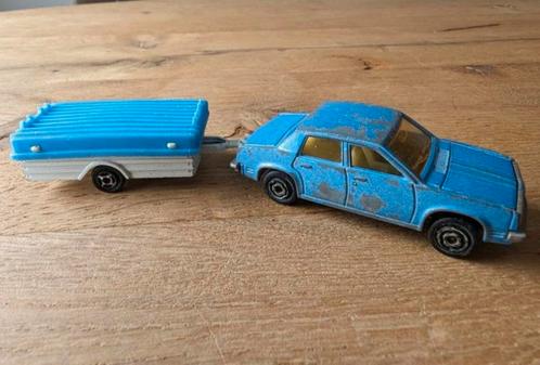 Oldsmobile nr.253 plus aanhanger van Majorette nr.21720, Hobby en Vrije tijd, Modelauto's | Overige schalen, Gebruikt, Auto, Ophalen of Verzenden