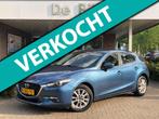 Mazda 3 2.0 SkyActiv-G 120 SkyLease GT | Head-Up, Navi, Came, Stof, Gebruikt, 4 cilinders, Blauw