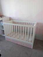 Ikea stuva light pink baby bed, Kinderen en Baby's, Babywiegjes en Ledikanten, Ophalen, Zo goed als nieuw, Ledikant