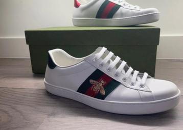 Gucci sneakers maat 42,5 – amper gedragen beschikbaar voor biedingen