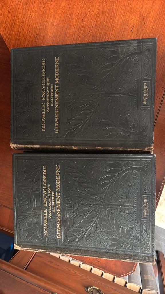 Oude geïllustreerde Franse encyclopedie. 2 delen., Boeken, Encyclopedieën, Gelezen, Complete serie, Algemeen, Ophalen