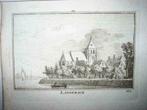 184 Langerak  Kopergravure 18e Eeuw, Antiek en Kunst, Ophalen of Verzenden
