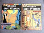 Blake en Mortimer: Het geheim van de grote Pyramide 1 en 2, Boeken, Edgar P. Jacobs, Nieuw, Ophalen of Verzenden, Meerdere stripboeken