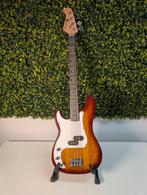 Crazy Oktober Deals! 2x Basgitaar - Sunburst & Wit, Ophalen of Verzenden, Gebruikt, Elektrisch, 6-snarig