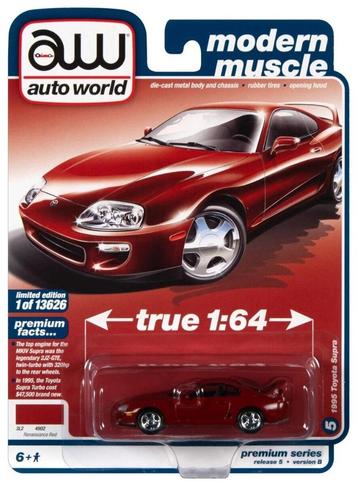 1995 Toyota Supra van Auto World 1/64 beschikbaar voor biedingen