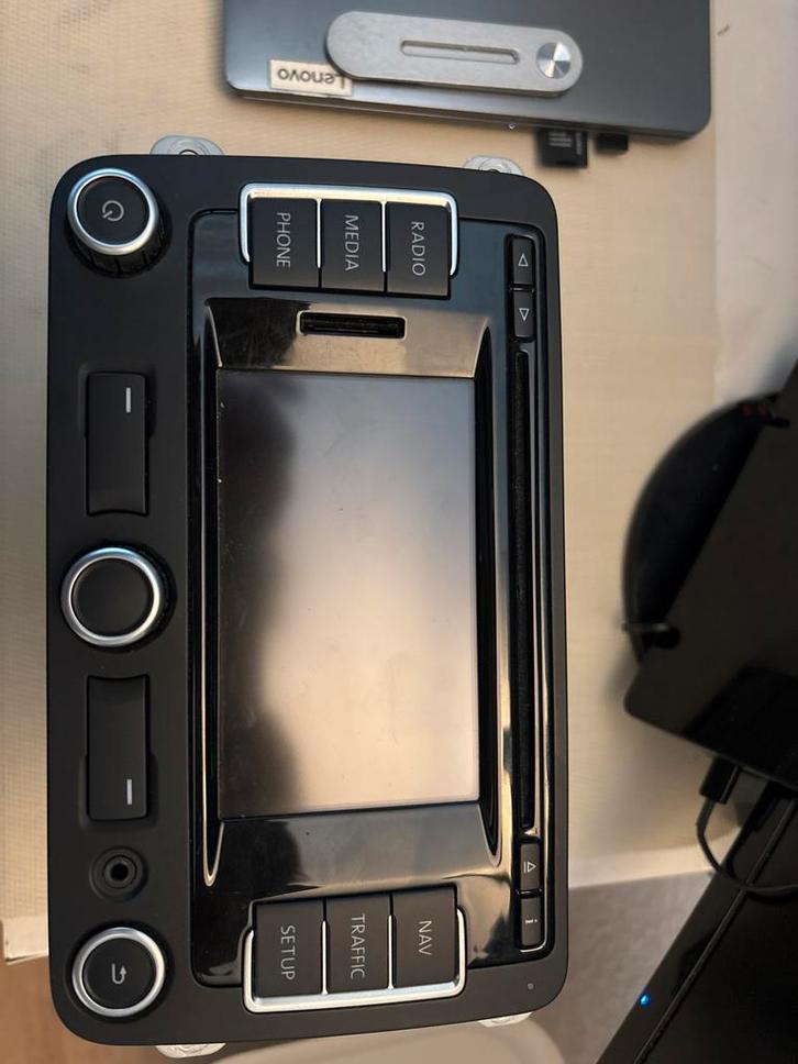 Volkswagen RCD 510 Autoradio - Origineel VW, Auto-onderdelen, Dashboard en Schakelaars, Volkswagen, Gebruikt, Ophalen of Verzenden