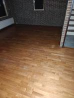 Eiken fineer vloer circa 35 m2, Ophalen, Gebruikt, 50 tot 150 cm, Overige typen