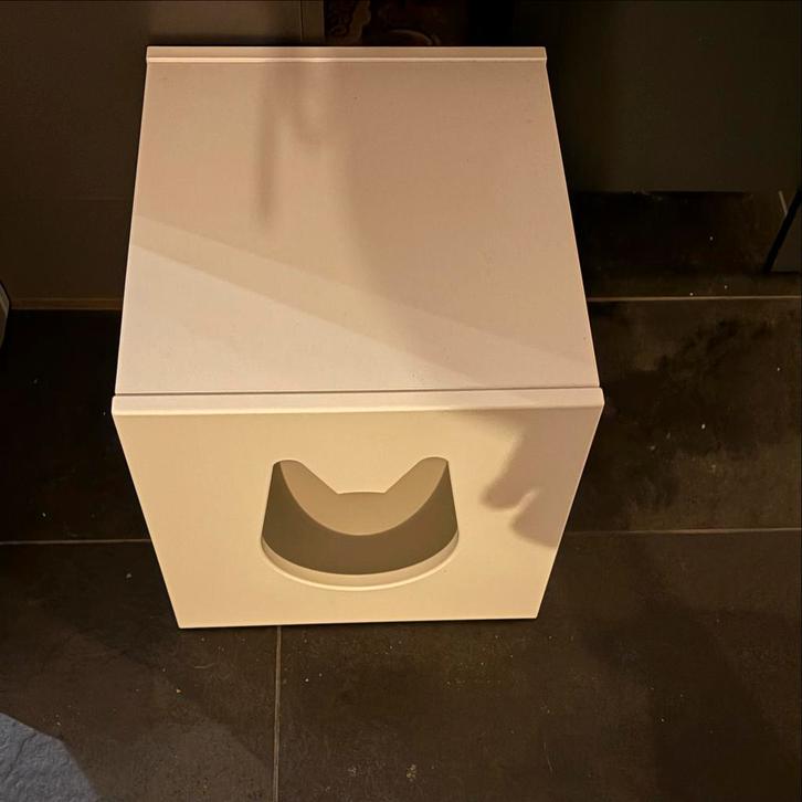 KALLAX kattenhuis IKEA, Dieren en Toebehoren, Kattenmanden, Zo goed als nieuw, Ophalen