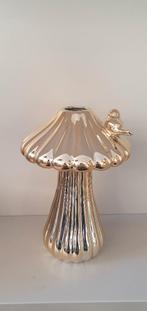 Goudkleurig verstevigd vaasje, Huis en Inrichting, Woonaccessoires | Vazen, Ophalen, Overige materialen, Overige kleuren, Nieuw