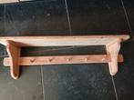Houten kapstokje, keukenrekje., Wandkapstok, Ophalen of Verzenden, Zo goed als nieuw, Minder dan 100 cm
