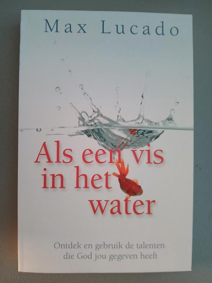 Max Lucado - Als een vis in het water, Boeken, Godsdienst en Theologie, Zo goed als nieuw, Ophalen of Verzenden