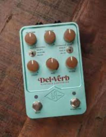 UAFX Del-Verb delay en reverb pedaal  beschikbaar voor biedingen