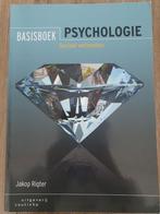 Jakop Rigter - Basisboek psychologie, Sociale psychologie, Jakop Rigter, Ophalen of Verzenden, Zo goed als nieuw