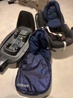 Maxi-Cosi met Isofix, babyverkleiner en zak, Ophalen, Gebruikt, Zijbescherming, Isofix